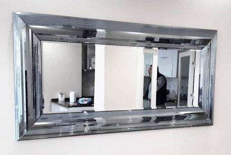 Modern Duvar Aynası Çitalı - T07