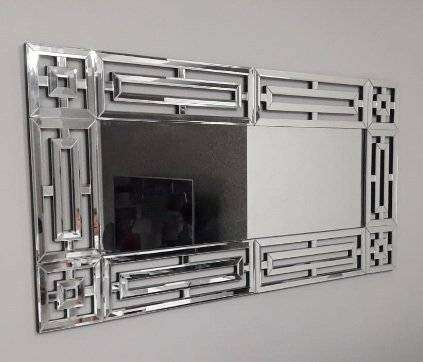 Cns Venedik Modern Duvar Aynası - Gümüş