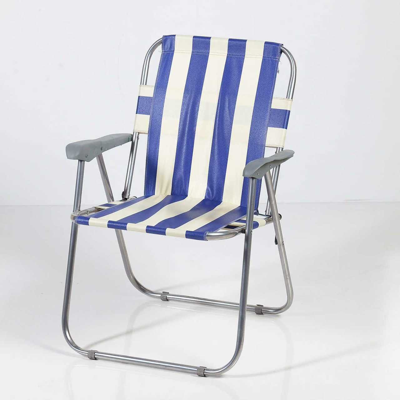 Katlanabilir Piknik/Kamp Sandalyesi-Mavi