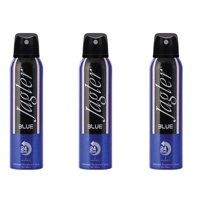 Jagler Blue Erkek Deodorant 150 ML-3 Adet