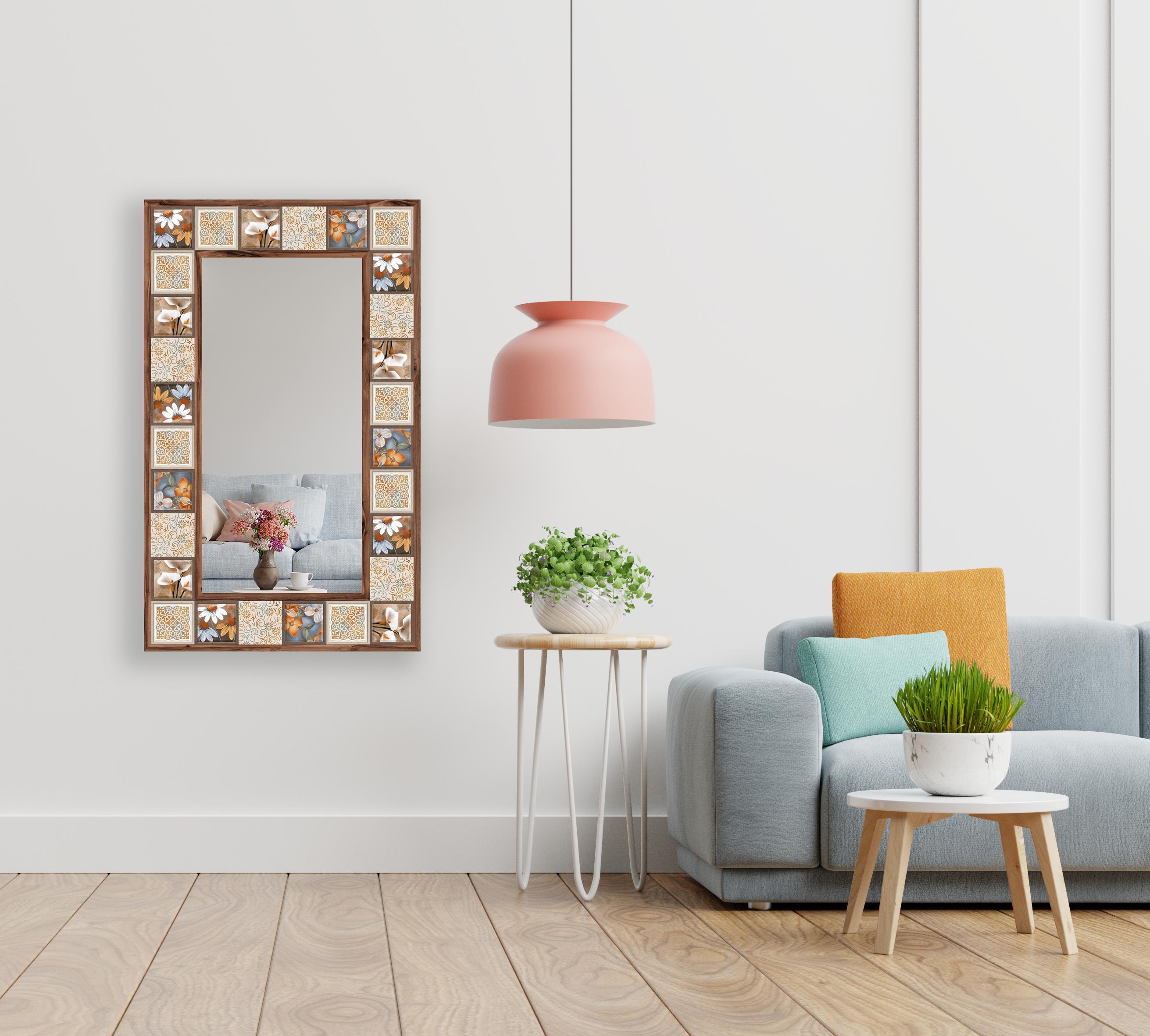 Modern Duvar Dekor Ayna Selge A1